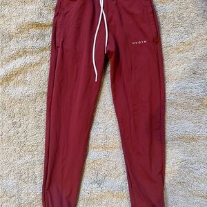 NVGTN maroon joggers